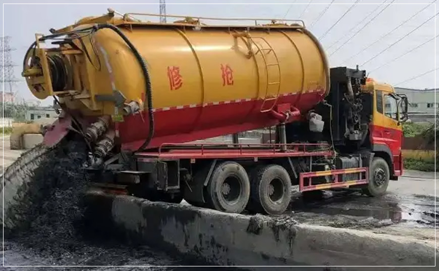 桥头镇沉淀池清理案例